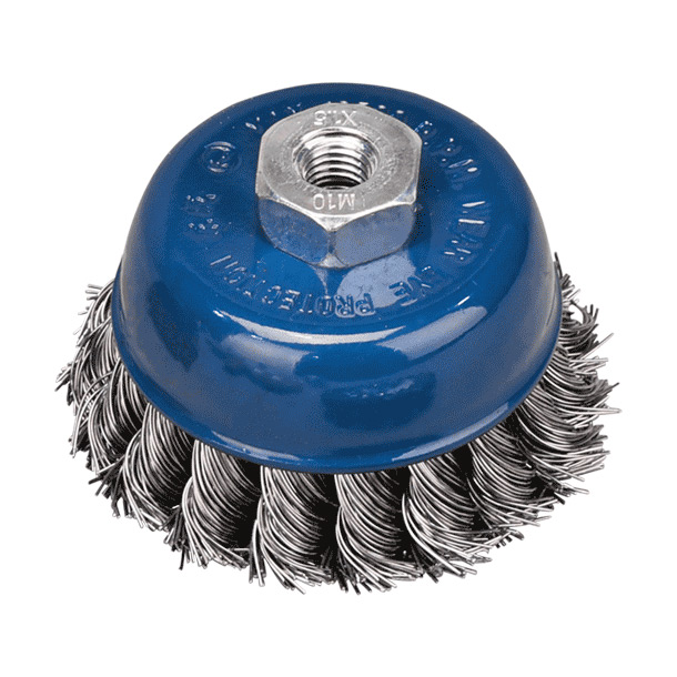 [30172500007] 东成杯形钢丝刷-扭丝钢丝-角磨用/东成
