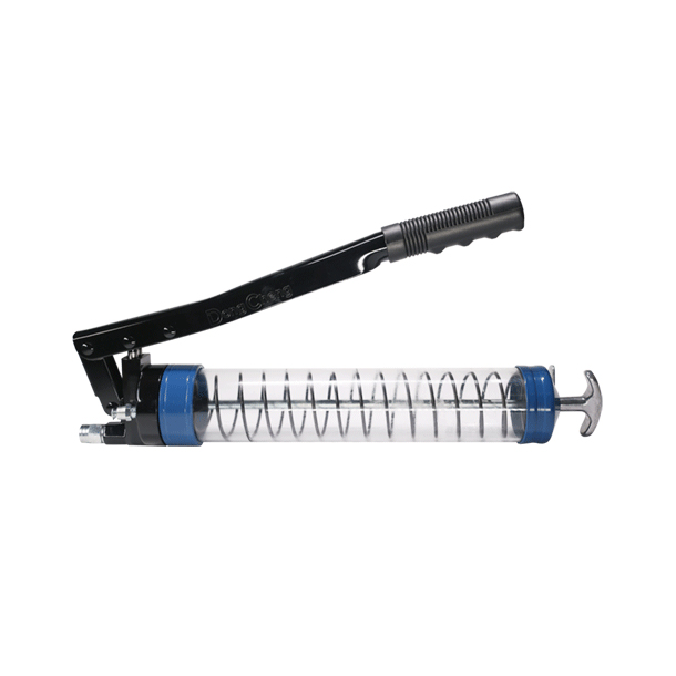 东成双杆透明管黄油枪600CC