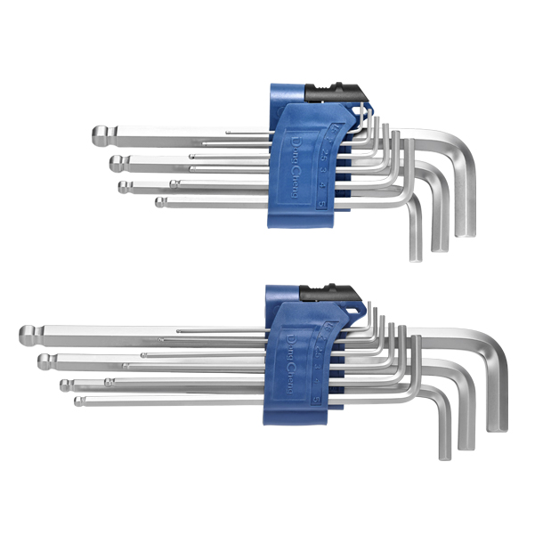 [30179107004] Dongcheng 9-piece Long Ball-end Hex Key Set-30179107004